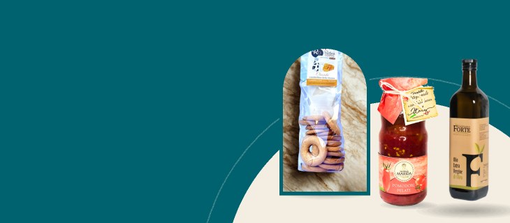 Włoskie produkty w eatiamo: ciambelline della nonna, pomodori pelati i oliwa extra vergine